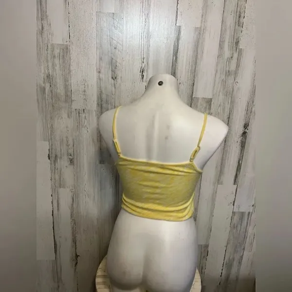 Yellow tank top Gold Size M - Image 3