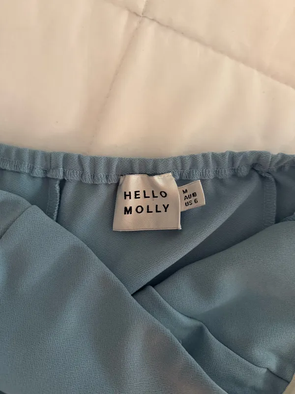 Blue Mini Dress Hello Molly - Image 4