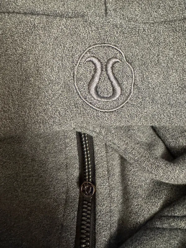 Grey Lululemon Scuba Hoodie - Image 6