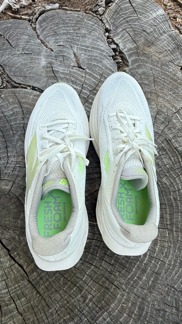 New Balance Fresh Foam X 1080v13 Moonrock Bleached Lime Glo Men's Shoe size 12 - Image 6