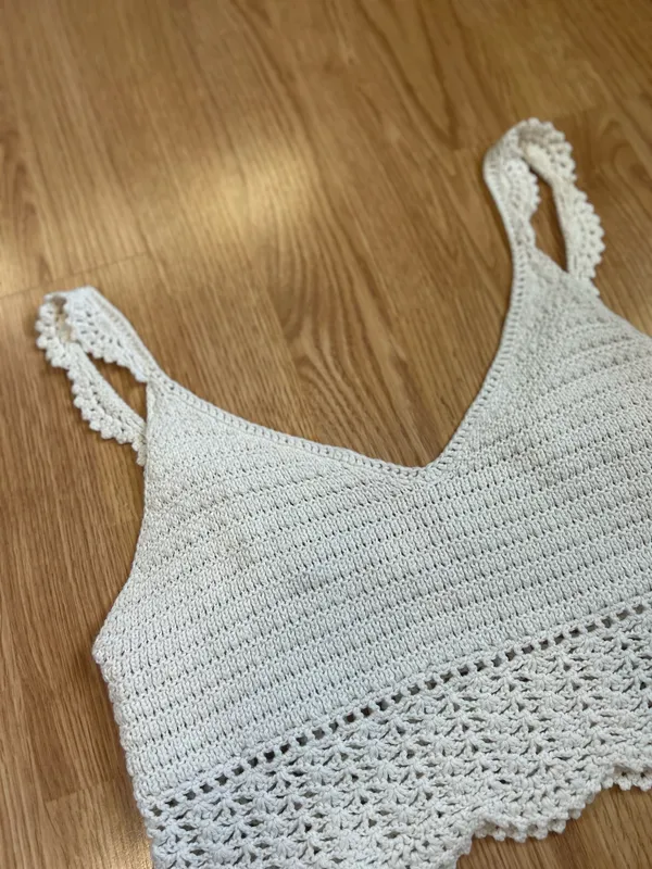 Boho Knit American Eagle Tank - Image 2