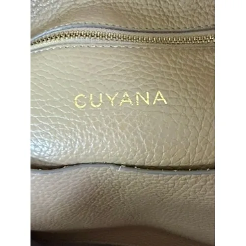 Cuyana Classic Structured Leather Tote Bag Cappuccino Tan OS - Image 10