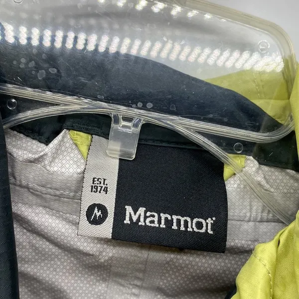 Marmot sherbet hooded rain jacket vented Gorpcore granola camping hiking outdoor- love so much just a little small - Image 2