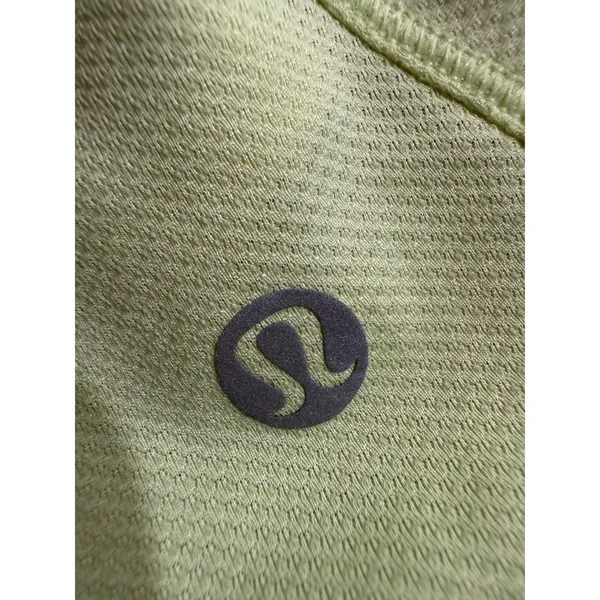 Lululemon Racerback Tank Top‎ Neon Yellow Lime Women Size 4 - Image 4