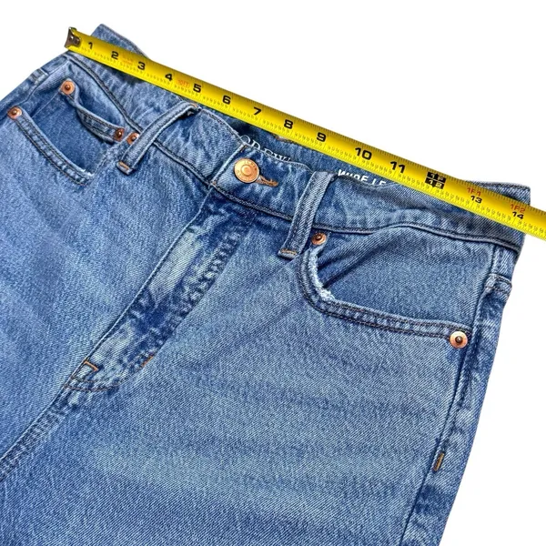 J.Crew Wide Leg Trouser Jeans Light Wash High Rise Capsule Minimalist 27 - Image 10