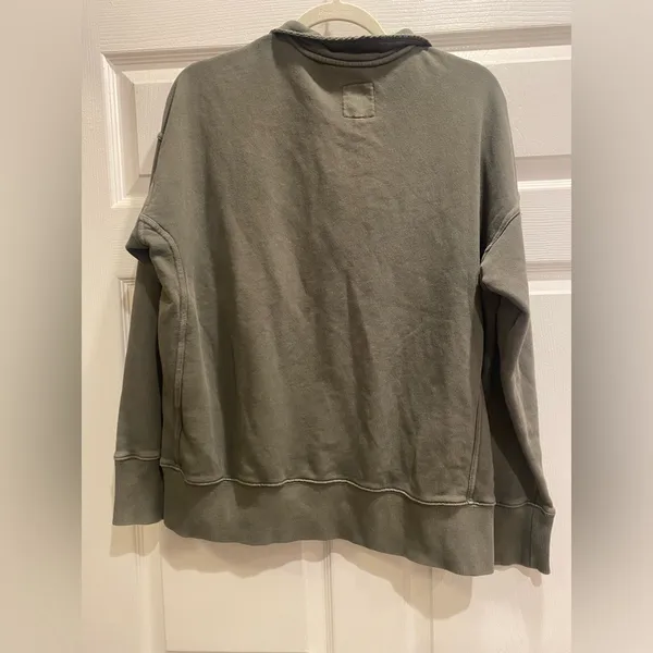 Aerie Olive Green Sweatshirt - Image 2