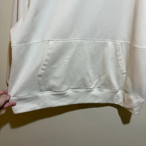 The North Face XXL Canyonlands Pullover Hoodie Sweatshirt Gardenia White Heather - Image 9