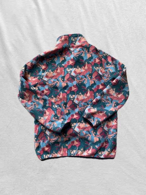 PacSun Multicolor Patterned Quarter-Zip Fleece Jacket - Image 2