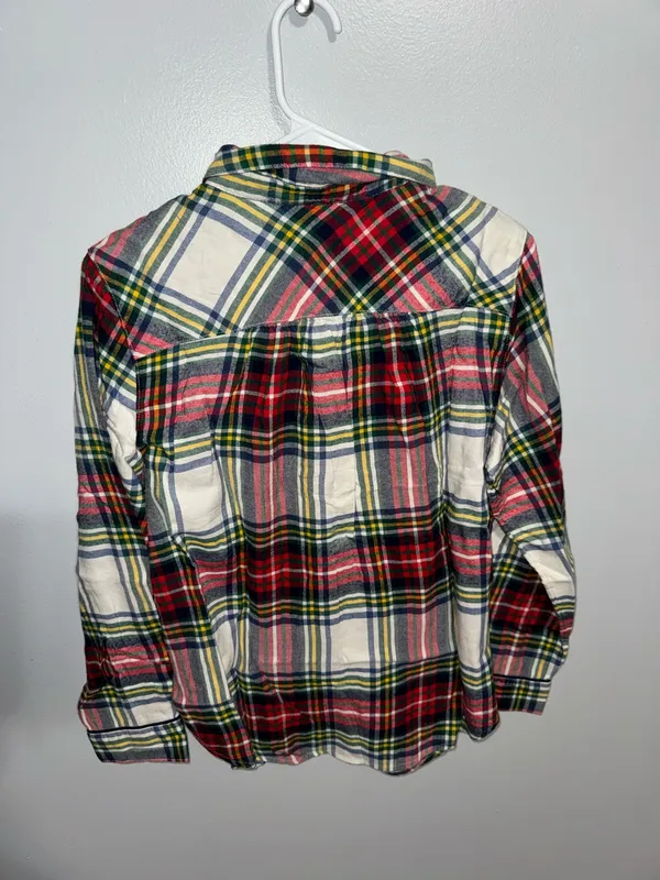 Aerie Pajama Top Flannel - Image 3