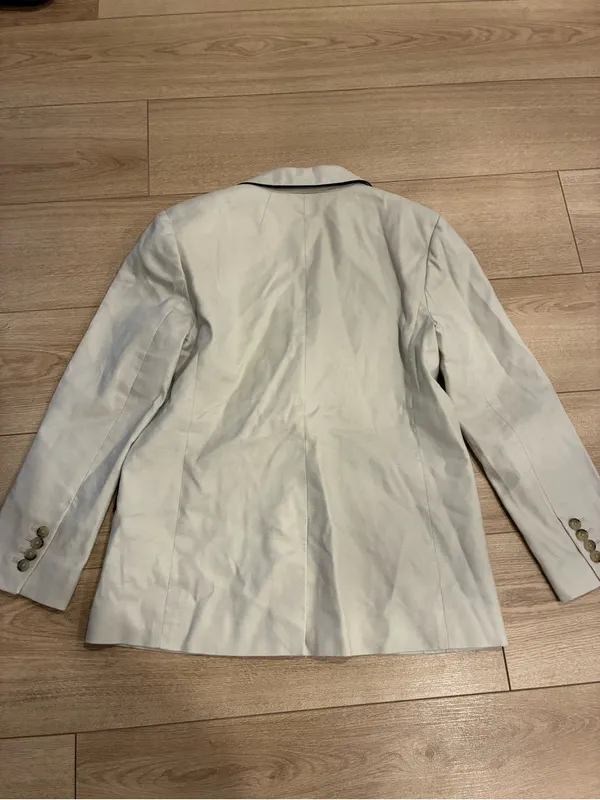 J. Crew Women’s Classic Two Button Blazer Stretch Linen Blend Size 6 - Image 7