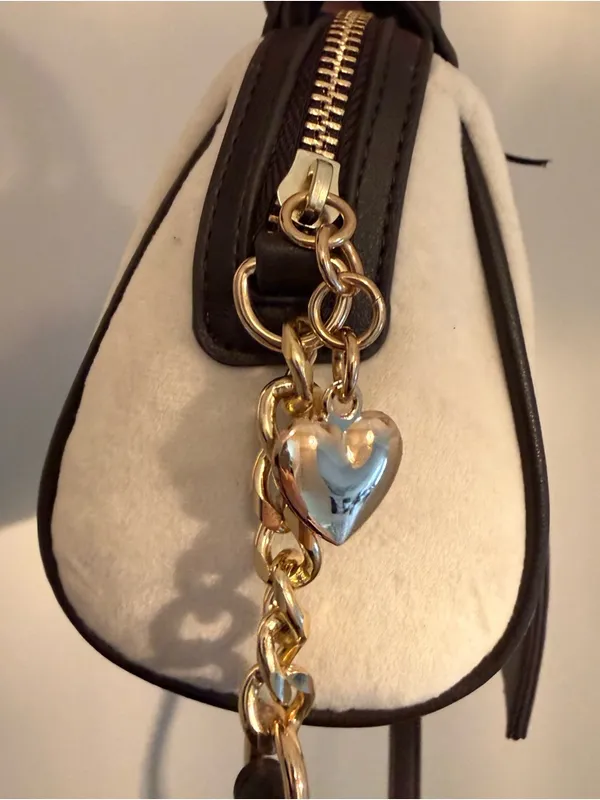 NWT Juicy Couture Crystal White Classic Scottie dog mini satchel bag - Image 4
