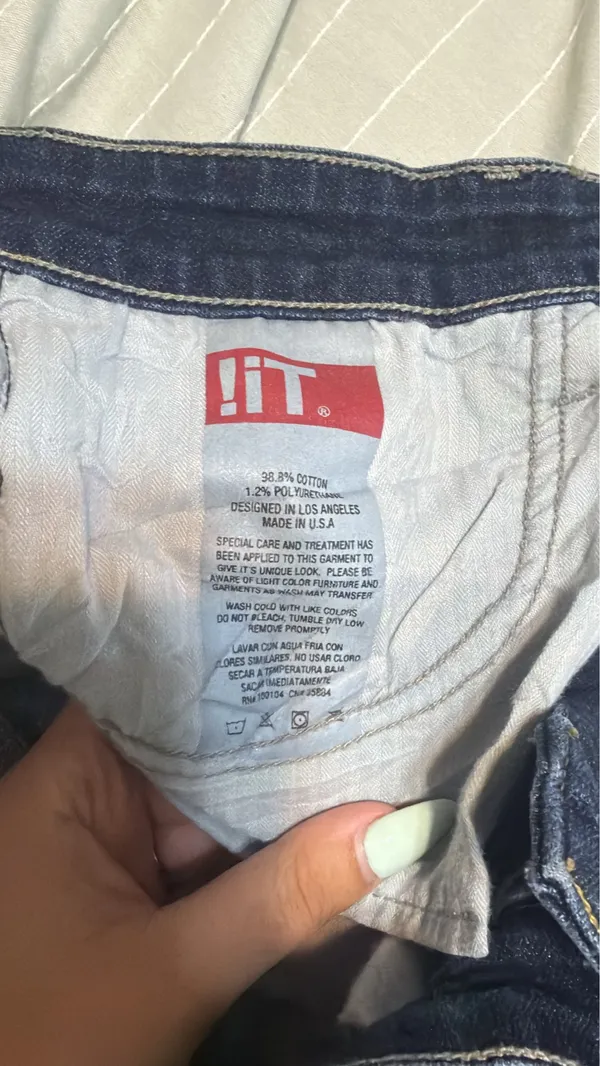 !IT dark wash jeans Blue Size 2 - Image 4