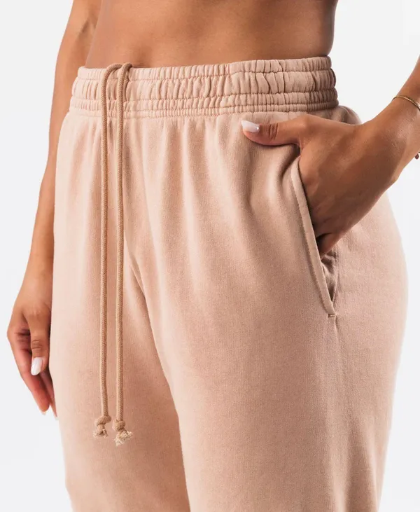 Alphalete Unisex Earth Dye Natural Jogger- Ochre , Size Medium - Image 5