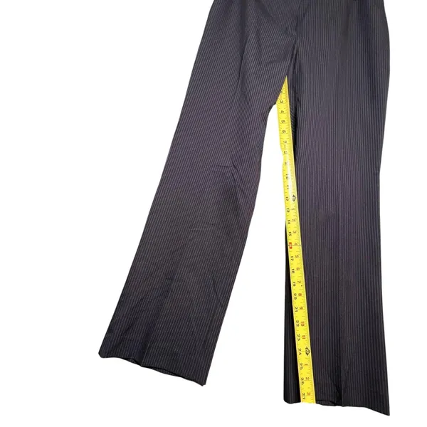 Le Suit Pants Womens 10P Petite Pinstripe Dress Career Office Workwear - Image 9