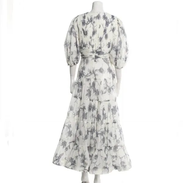 NWT Zimmermann Pleated Midi Dress - Image 7
