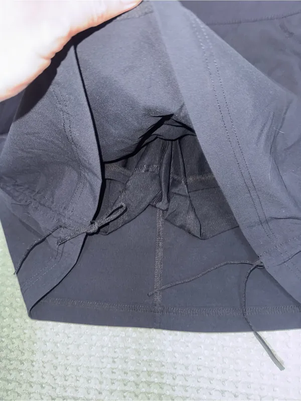 Columbia All Seasons Ruched Skort Black Activewear Skirt Size M - Image 4