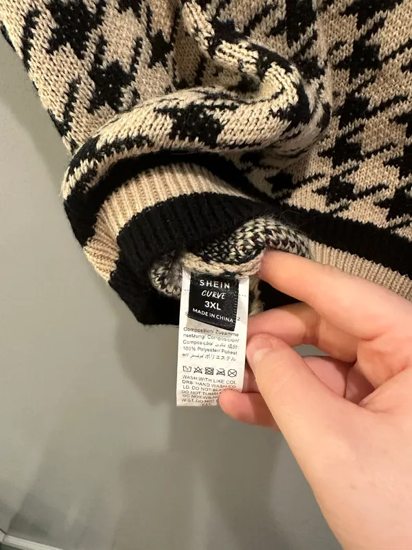 SheIn Curve Sweater Vest - Image 3