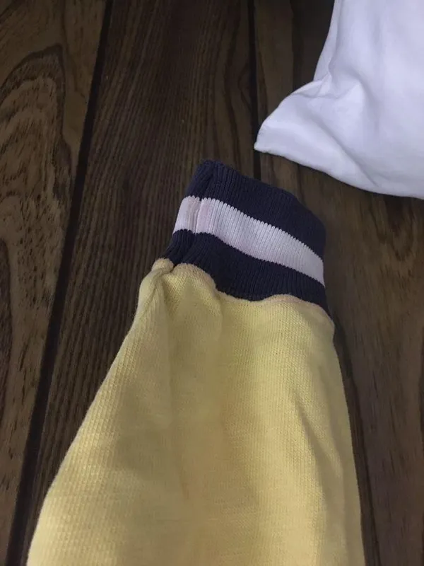 Ralph Lauren Yellow Vintage Crop Sweater - Image 8