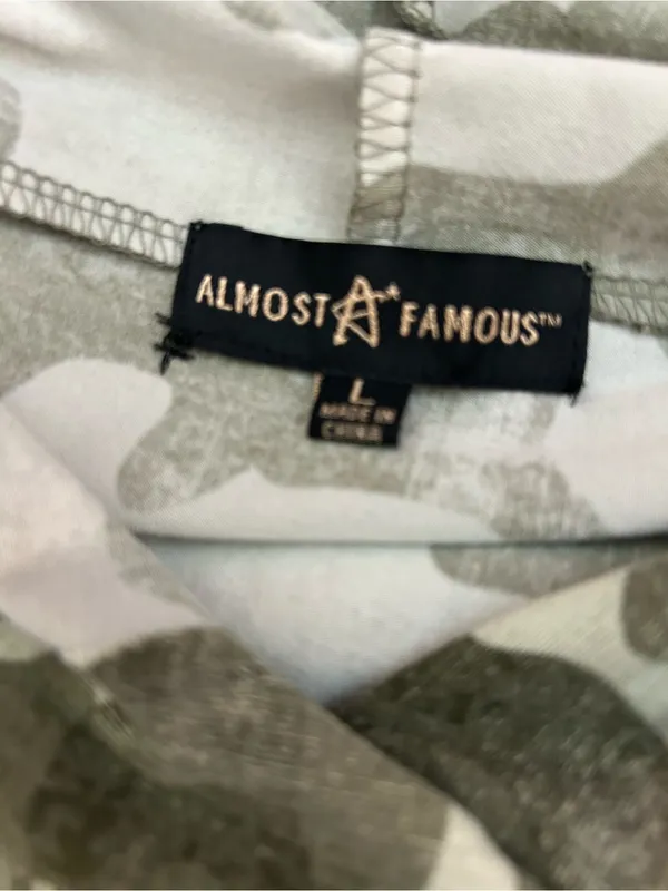 Almost Famous Expose chest hooded camo dress - Image 5