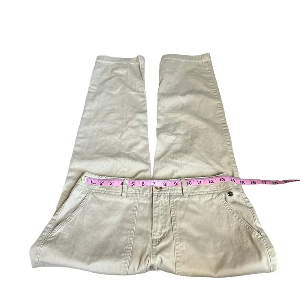 LL BEAN favorite fit khaki pants Size 4 - Image 3