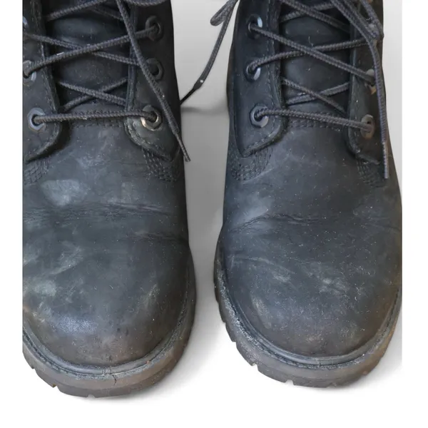 Timberland Black High Top 6-Inch Premium Waterproof Work Boots Women's Size 8 - Image 4