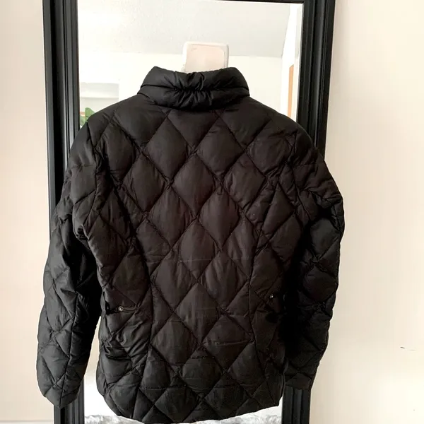 Eddie Bauer Black Premium Down Coat - Image 2