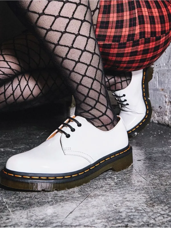 Dr Martens 1461 Women'S Patent Leather Oxford Shoes - Image 8