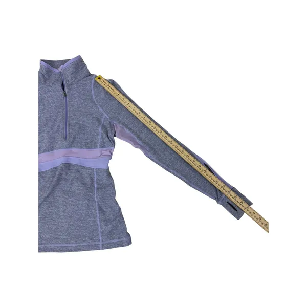 Lululemon Athletica Purple Full Zip Workout Jacket Womens Size 6 - Image 10