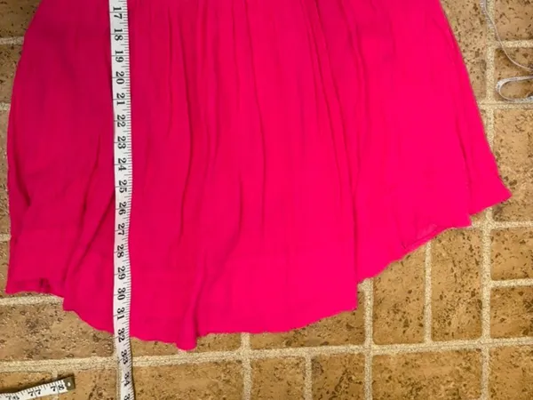 Free People Go Lightly Pink V Neck Dress - Image 11
