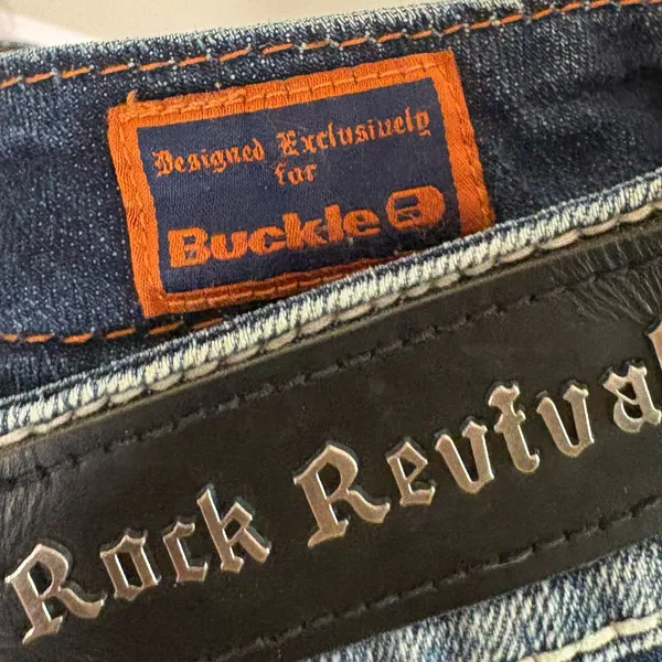 Rock Revival Jen Cutoff‎ Jeans Size 27 - Image 7
