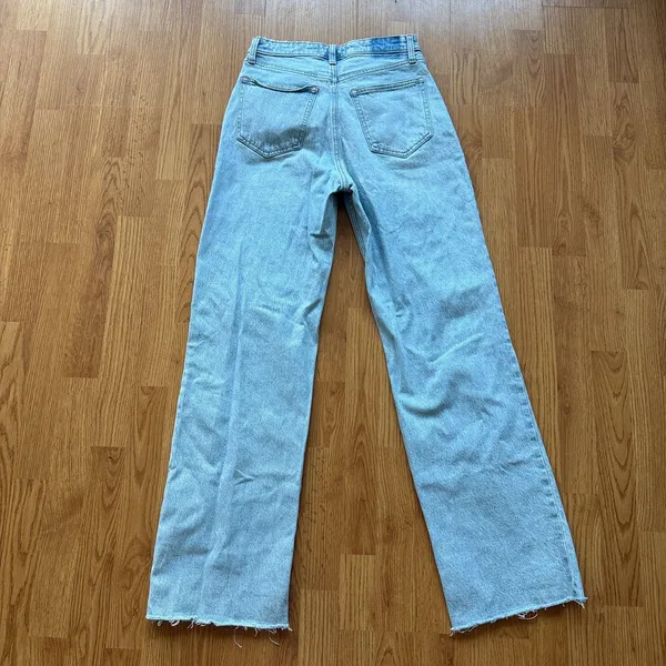 Abercrombie High Rise 90s Relaxed Jean Curve Love Size 27 Long - Image 5