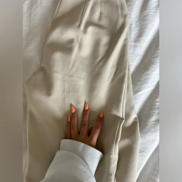Zara tan trousers - Image 6