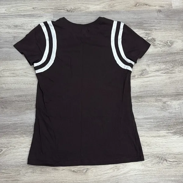 NFL Team Apparel Brown & White Cleveland Browns Football Women's Tee Size Medium - Image 4