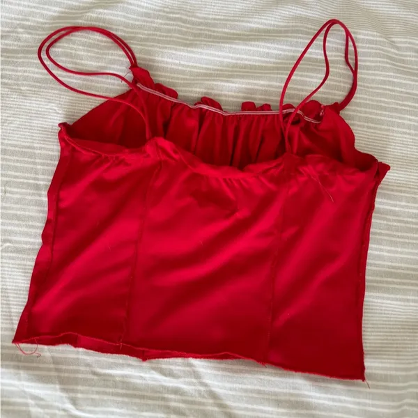 Princess Polly Red Crop Top!! - Image 2