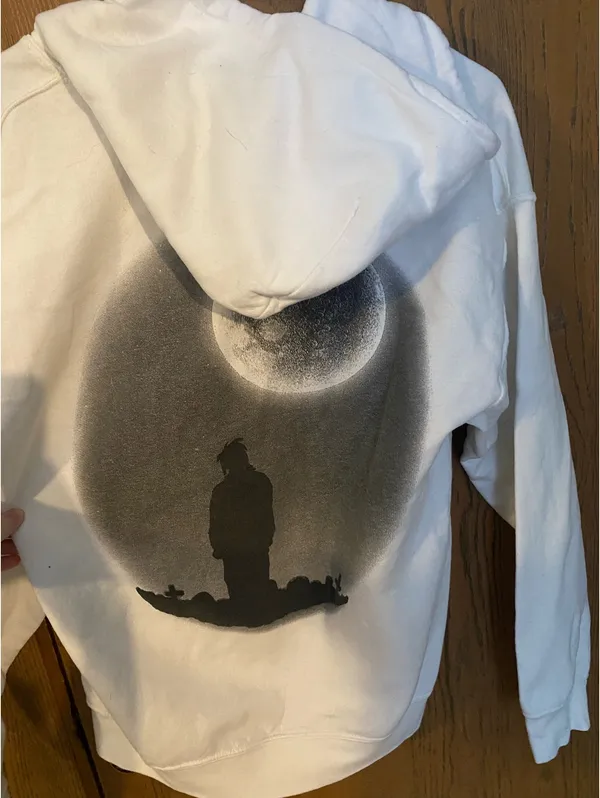 Juice WRLD sweatshirt White Size M - Image 5