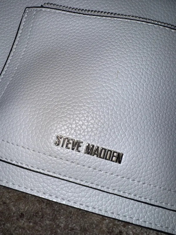 Blue Steve Madden Purse With Accessories - Image 2