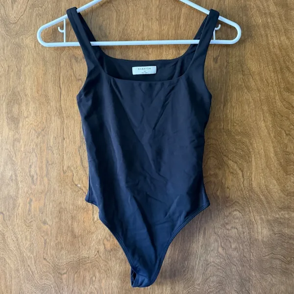 Aritzia sz XS Black Contour Bodysuit One Piece Smoothing Everyday Luxe - Image 3