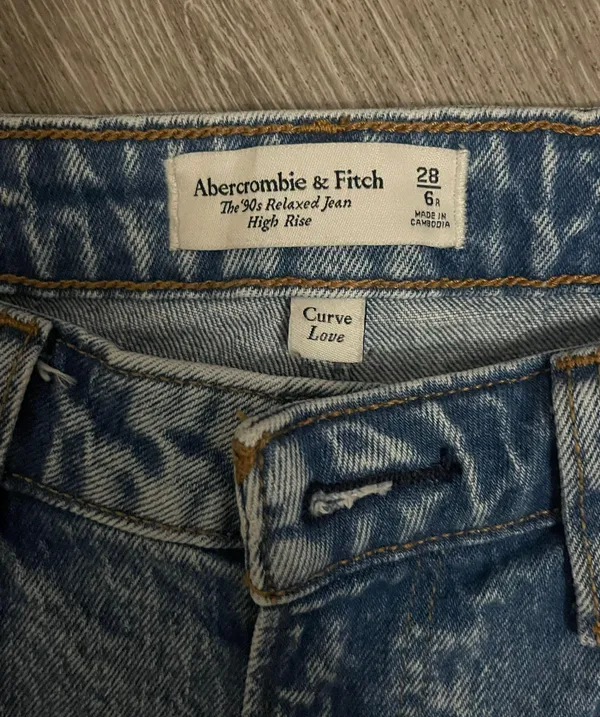 90s Relaxed Jeans High Rise - Image 3