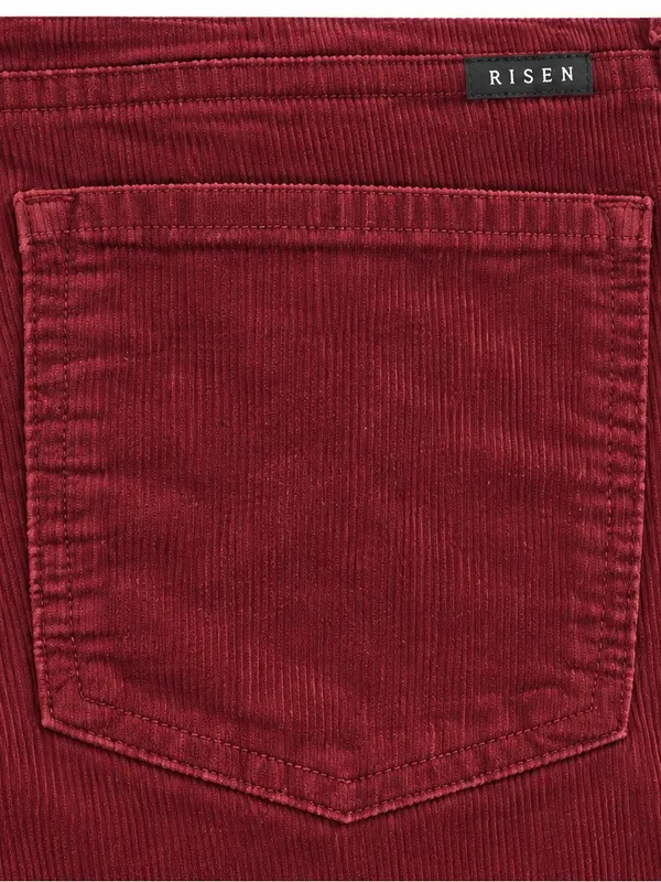 Risen Jeans Size 13/31 Brick Red Corduroy High Rise Wide Leg Pants - Image 7