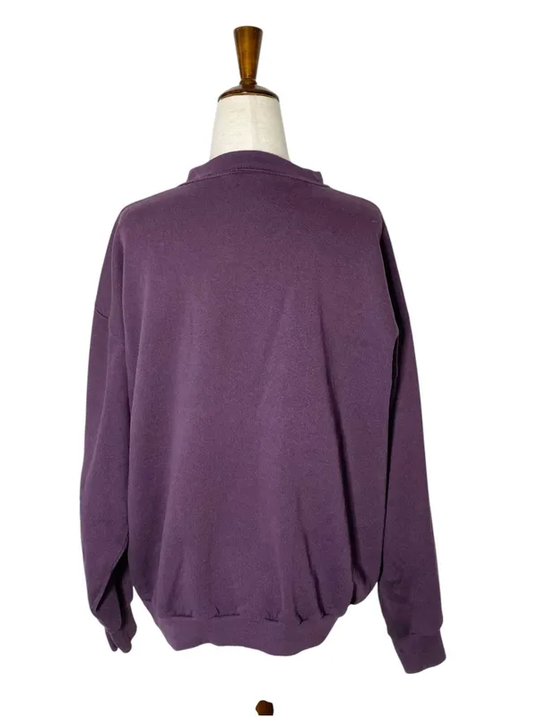 VINTAGE DECOTEX Bird Mouse Flowers Granny Sweatshirt - Image 5