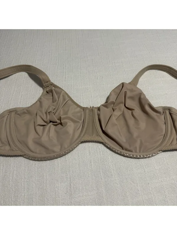 Chantelle C Magnifique Nouveau Minimizer Bra 40D Underwire Unlined Nude C27910 - Image 5