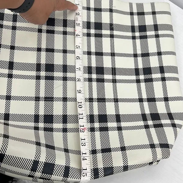 Plaid tote bag  - Image 8