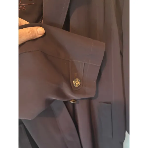 Vintage Sanyo Women's Overcoat Removable Lining Medium M 10 - Image 7