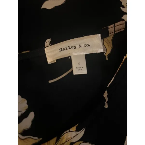 Women's Hailey & Co. Dress, S,‎ Black and Yellow - Image 9