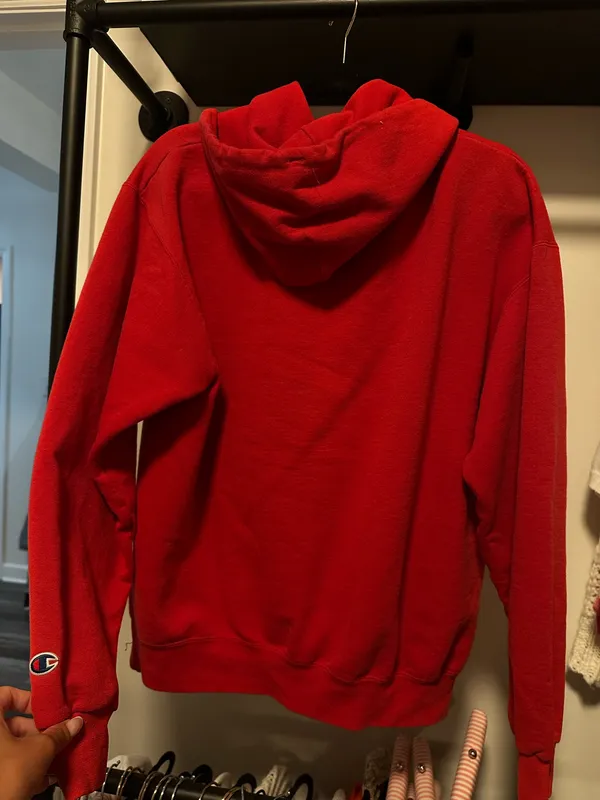 Georgia Bulldogs Champion Hoodie Red - Image 3
