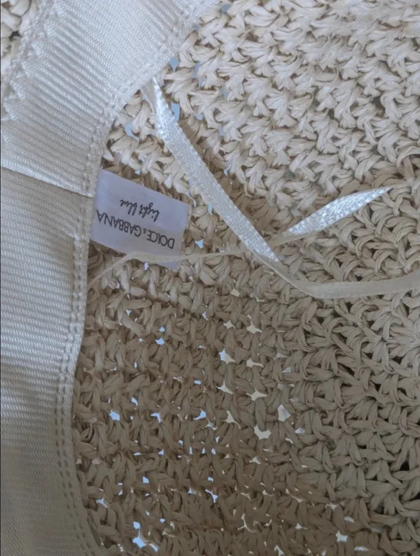 Dolce and Gabbana straw hat - Image 7