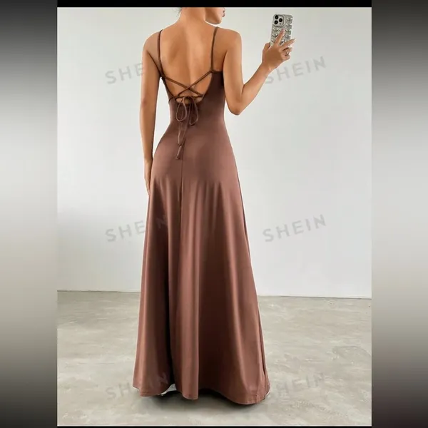 SheIn Floor Length Dress - Image 3