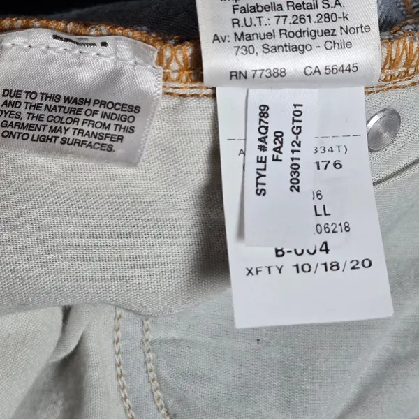 J. Crew‎ Tall Billie Demi Boot Crop Jeans 28T Blue Denim AQ789 High Rise - Image 7