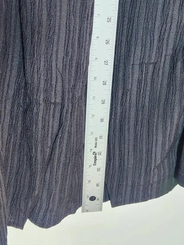 Lulus Black Plissé Maxi Skirt Size Small NWT - Image 9