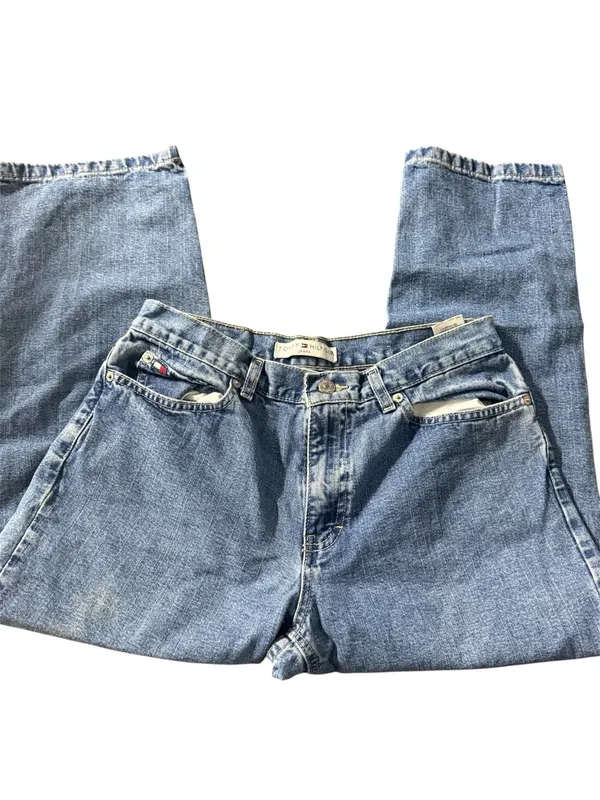 Tommy Hilfiger Size 8 ankle length High Rise Mom Jeans Vintage - Image 2